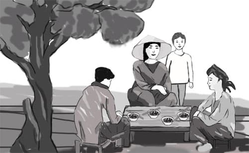 Hương vị bún riêu của mẹ