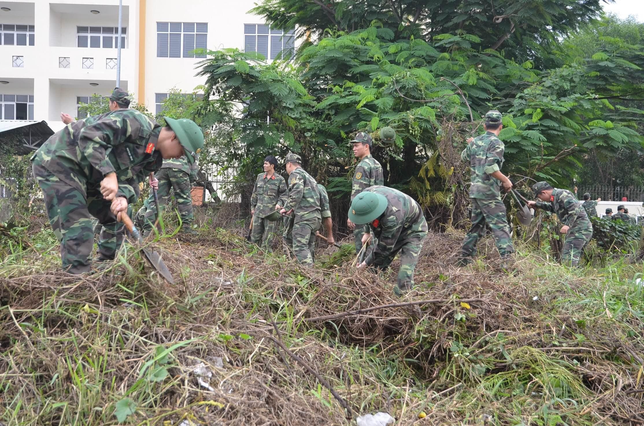 Nét đẹp và sức trẻ tình nguyện Hành quân xanh