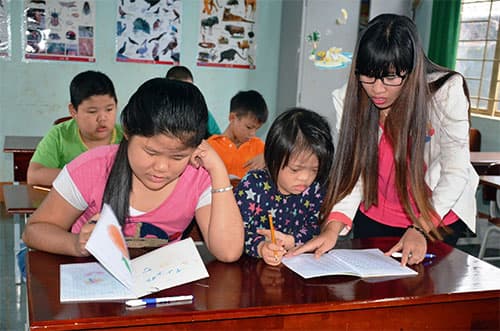 Mái ấm của những trẻ em tật nguyền