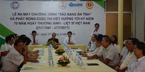 Ra mắt chương trình “Sâu nặng ân tình”