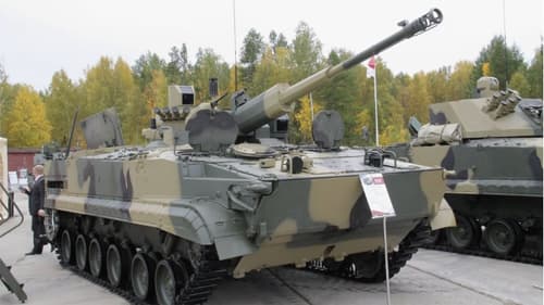 Nga giới thiệu xe BMP-3K mới với pháo 57mm