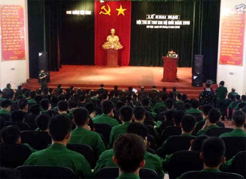 Binh chủng Đặc công khai mạc Hội thi bí thư chi bộ giỏi năm 2016