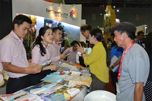 Gần 300 gian hàng tham gia Hội chợ du lịch quốc tế TP Hồ Chí Minh 2016