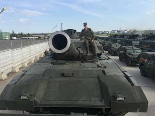Nga phát triển đạn pháo tăng mới dành cho xe tăng Armata