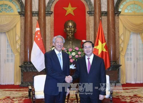 Tạo nền tảng vững chắc để quan hệ Việt Nam - Xin-ga-po phát triển lên tầm cao mới