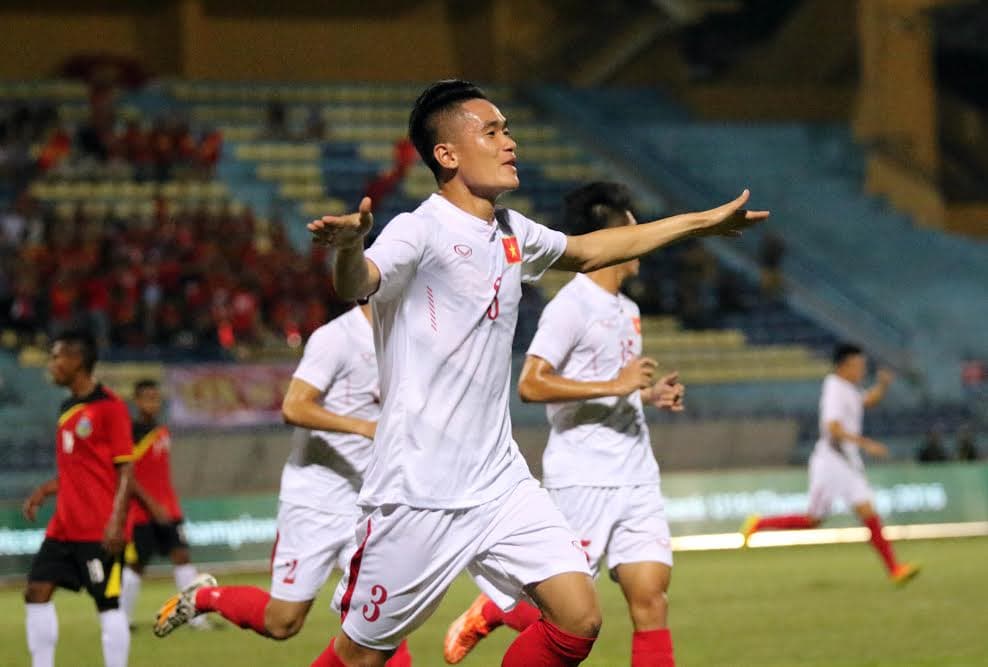 U19 Việt Nam thắng đậm U19 Đông Timor