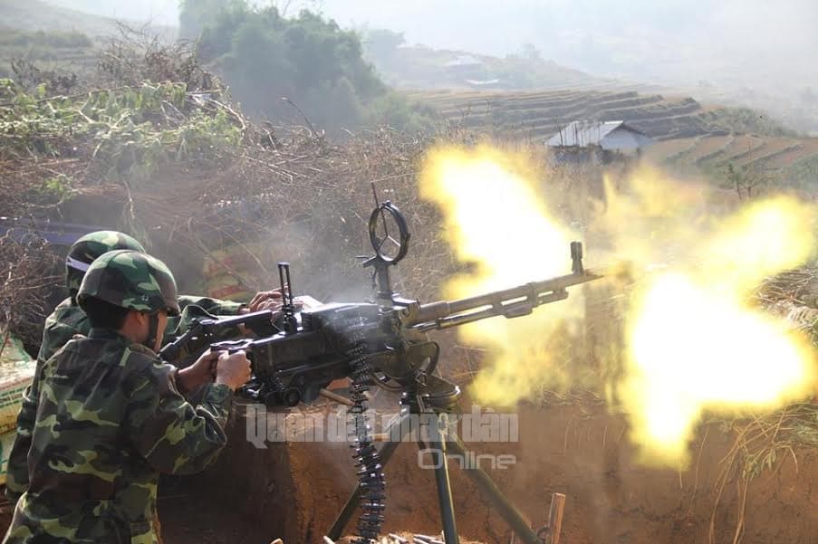 Sư đoàn 355 (Quân khu 2) diễn tập ĐV-16 đạt kết quả giỏi toàn diện