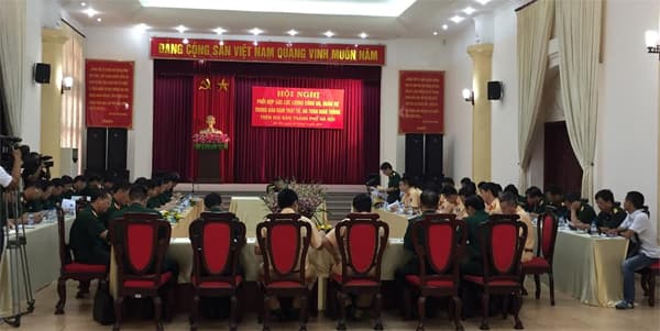 Hội nghị phối hợp các lực lượng công an, quân sự trong bảo đảm trật tự an toàn giao thông