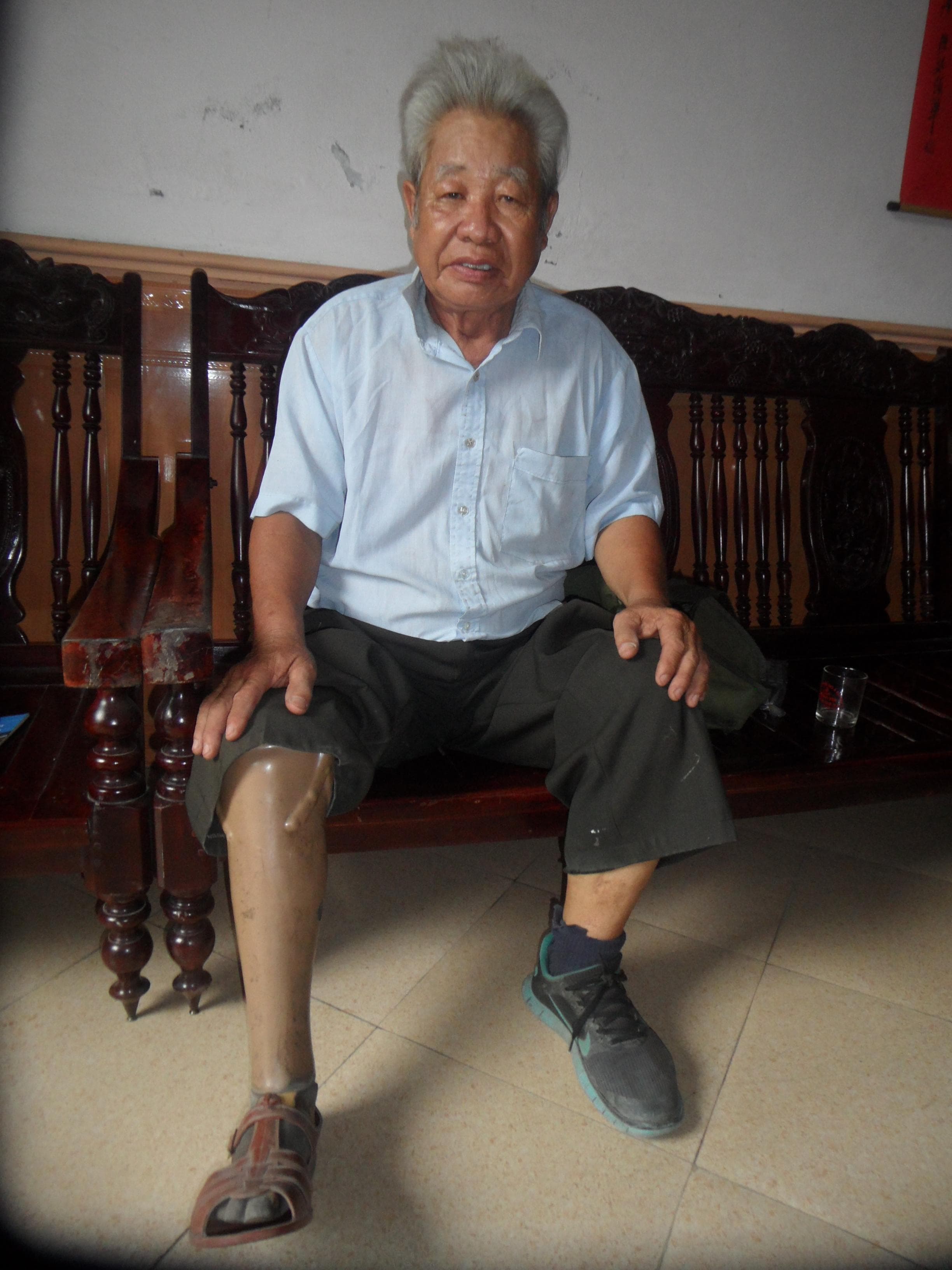Người thương binh nhọc nhằn mưu sinh