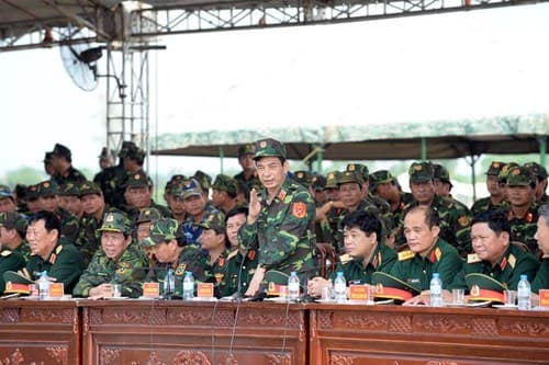 Tập huấn, bồi dưỡng thống nhất nhiều nội dung mới về quân sự
