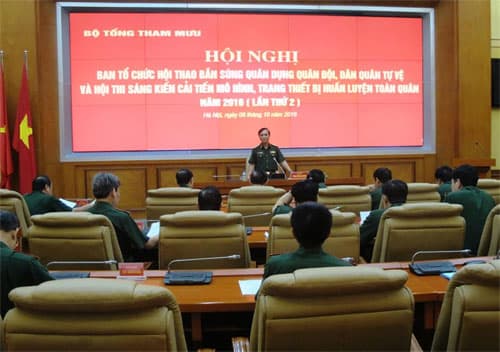 Tiếp tục chuẩn bị chu đáo cho hội thao, hội thi toàn quân năm 2016