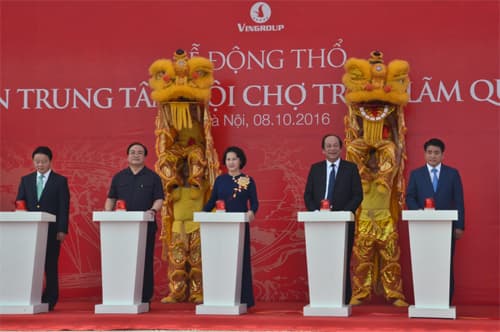 Khởi công xây dựng dự án Trung tâm Hội chợ triển lãm quốc gia