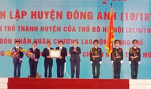 Hà Nội: Mít tinh kỷ niệm 140 năm thành lập huyện Đông Anh