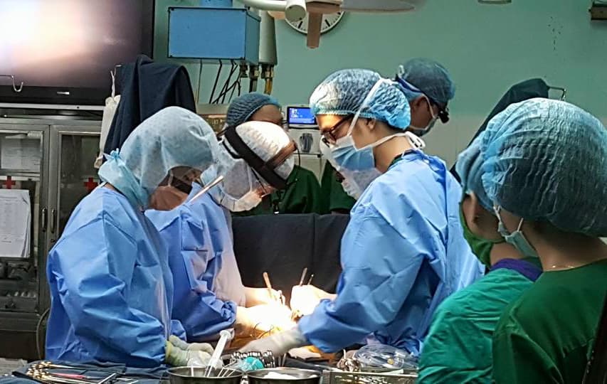 Phẫu thuật thành công ca chuyển gốc động mạch thứ 300