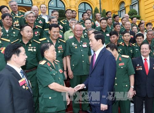 Chủ tịch nước Trần Đại Quang: Cần kịp thời biểu dương, khen thưởng, nhân rộng mô hình cựu chiến binh làm kinh tế giỏi