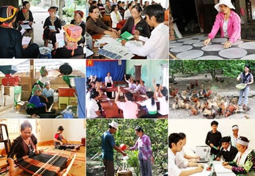 XÓA ĐÓI, GIẢM NGHÈO BỀN VỮNG