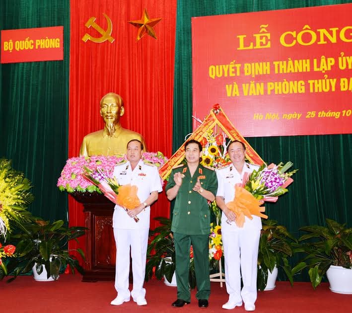 Công bố Quyết định thành lập Ủy ban Thủy đạc và Văn phòng Thủy đạc Việt Nam