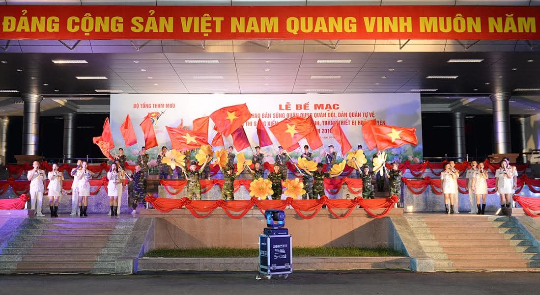 Giao lưu văn nghệ các lực lượng tham gia hội thao, hội thi toàn quân năm 2016