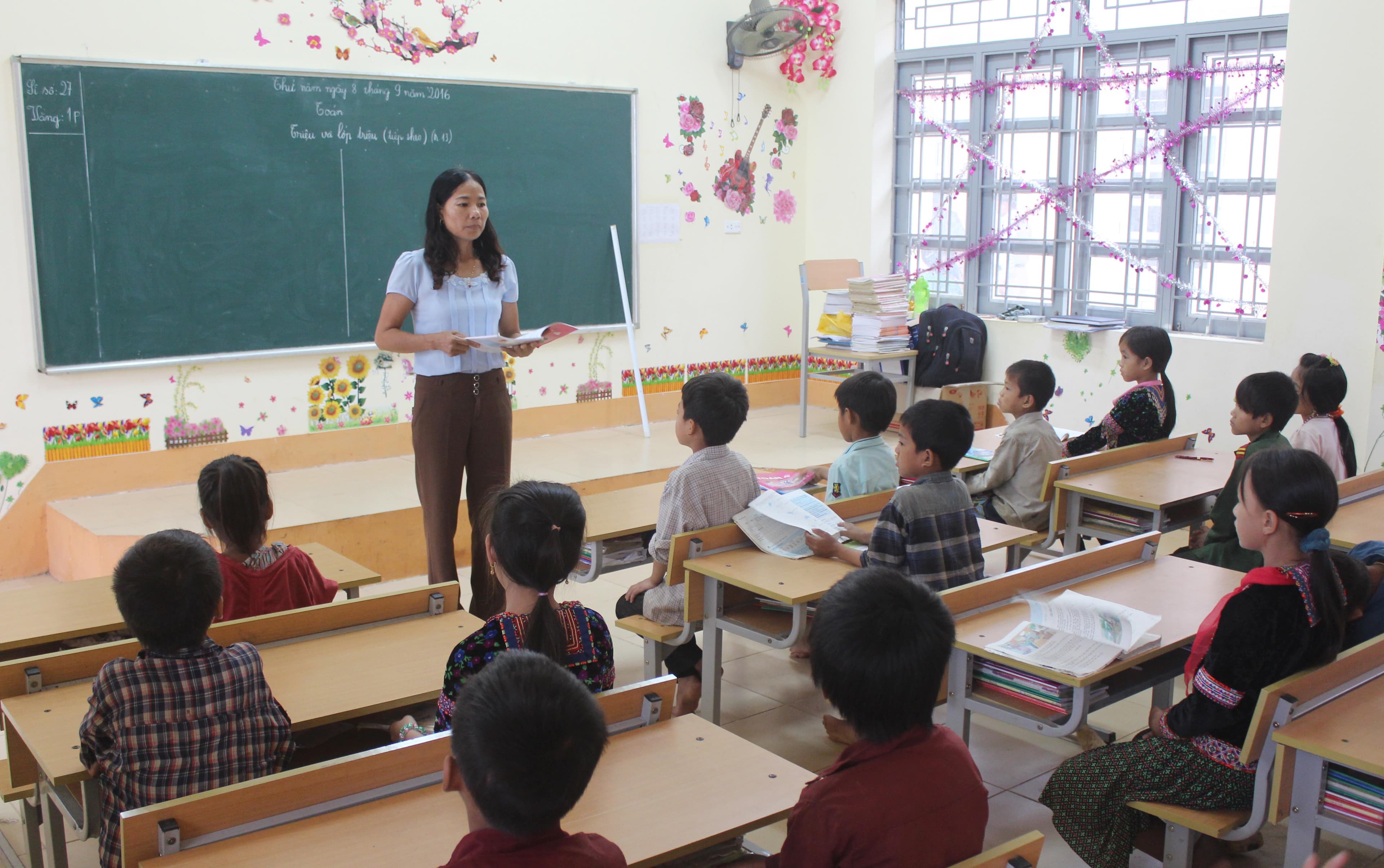 Niềm vui của thầy trò miền biên giới