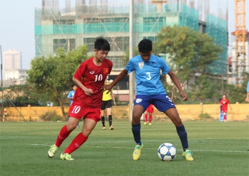 U.19 nữ Việt Nam thắng đậm trận ra quân