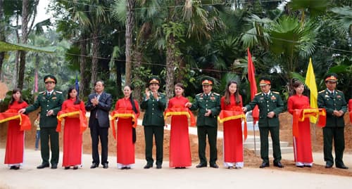 Khánh thành và bàn giao công trình đường cơ động ATK Định Hóa