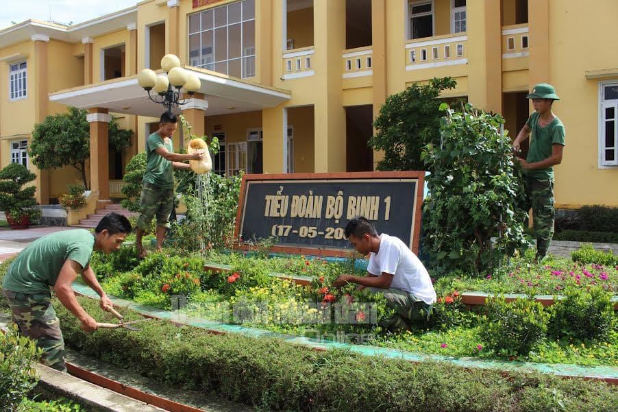 “Công viên xanh” trên cát trắng