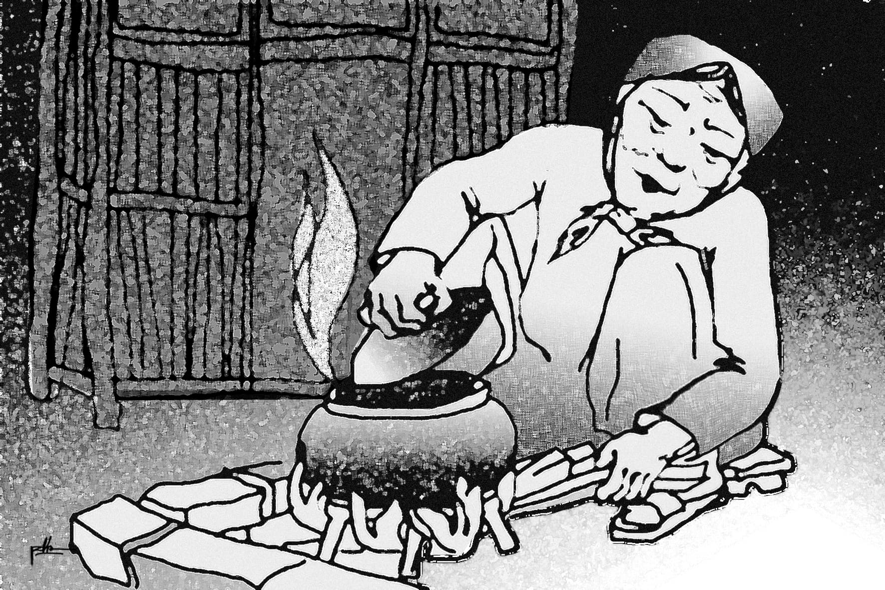 Đông về nhớ chiếc nồi đất