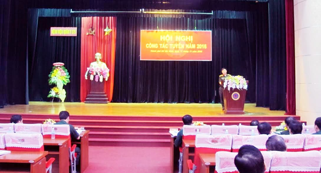 Hội nghị công tác tuyến quân y khu vực phía Nam 2016