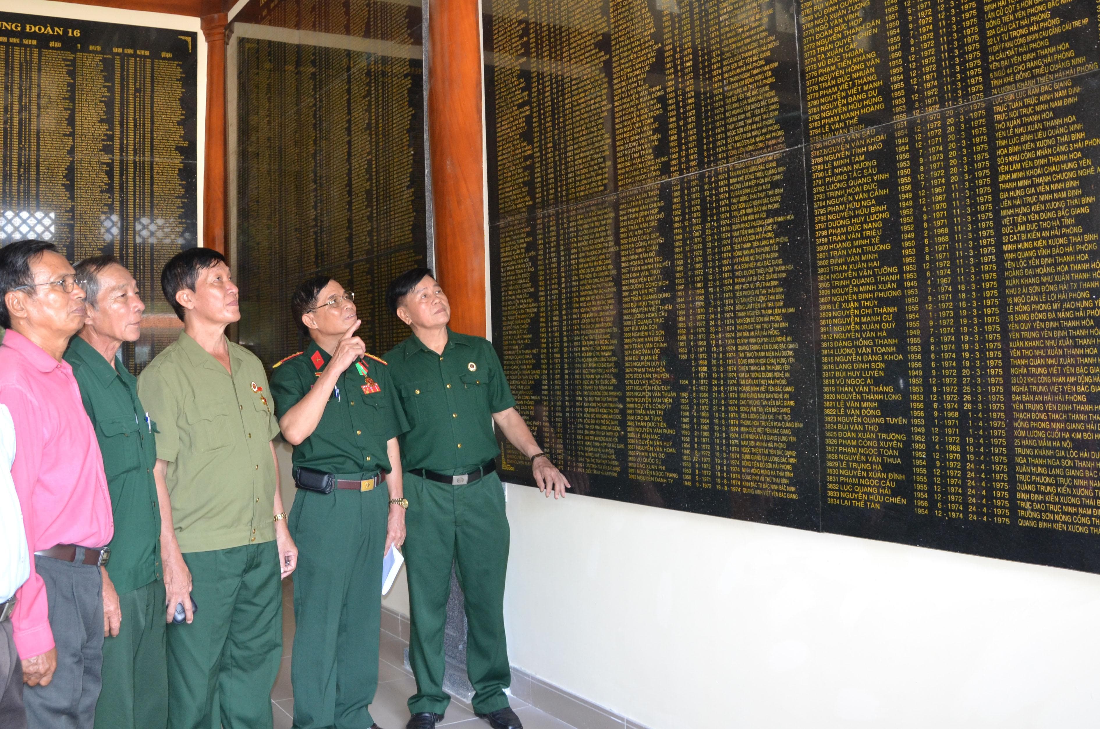 Đau đáu nỗi niềm tri ân đồng đội