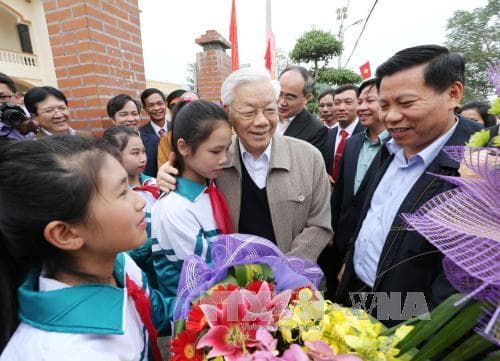 Lãnh đạo Đảng, Nhà nước dự Ngày hội đại đoàn kết toàn dân tộc tại các địa phương