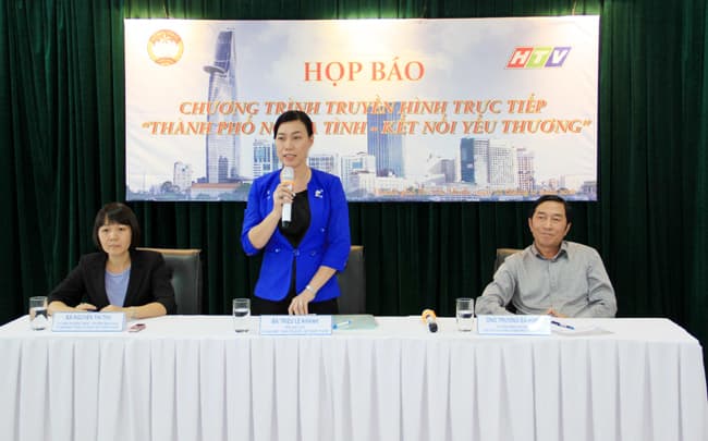 Họp báo giới thiệu chương trình văn nghệ “Thành phố nghĩa tình - Kết nối yêu thương”