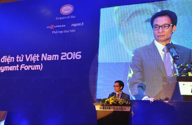 Khai mạc Diễn đàn Thanh toán điện tử Việt Nam 2016