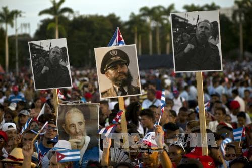 Hình ảnh về Lễ tưởng niệm và cử hành tang lễ Lãnh tụ Fidel Castro
