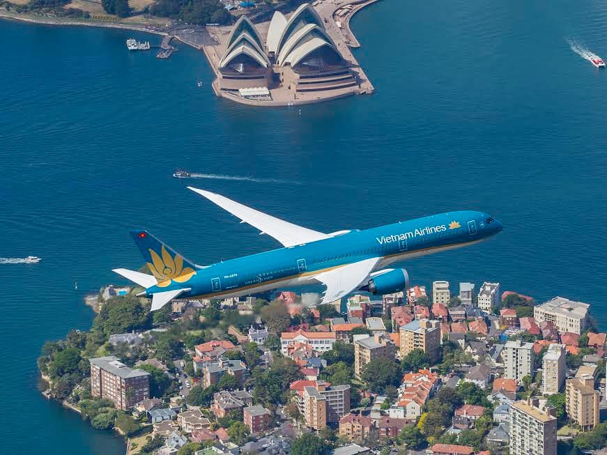 Khai thác Boeing 787 Dreamliner trên đường bay đi Australia
