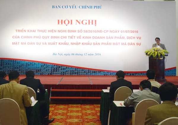Doanh nghiệp được phép kinh doanh sản phẩm mật mã dân sự