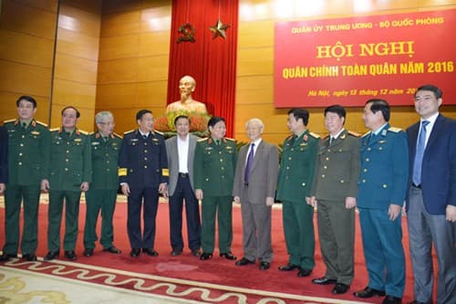 Toàn văn phát biểu của Tổng Bí thư Nguyễn Phú Trọng tại Hội nghị Quân chính toàn quân năm 2016
