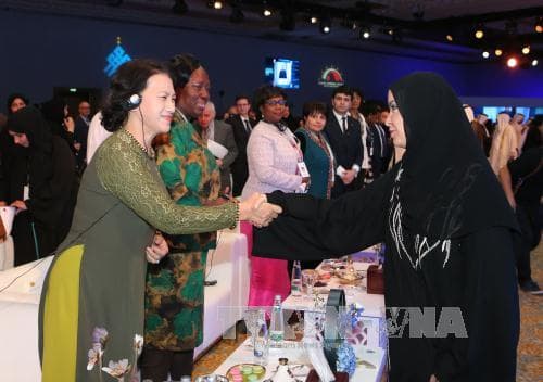 Hội nghị các nữ Chủ tịch QH thế giới ra Tuyên bố Abu Dhabi "vì một tương lai tốt đẹp hơn"