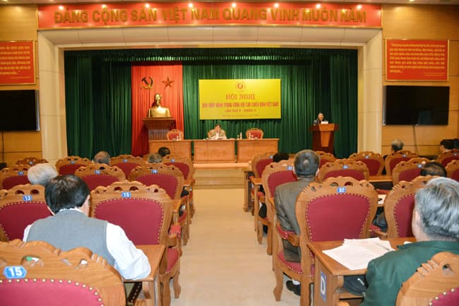 Hội nghị Ban chấp hành Trung ương hội cựu chiến binh Việt Nam