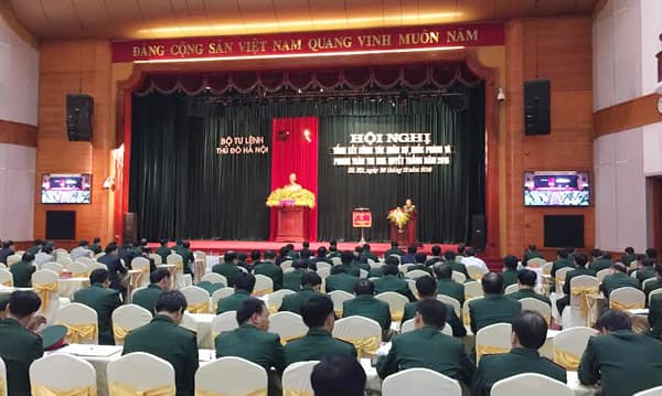 Bộ Tư lệnh Thủ đô Hà Nội tổng kết công tác quân sự, quốc phòng năm 2016