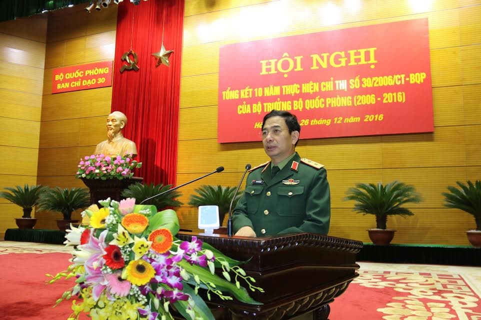 Ban chỉ đạo 30 Bộ Quốc phòng tổng kết 10 năm biên soạn hệ thống tài liệu huấn luyện, dạy học