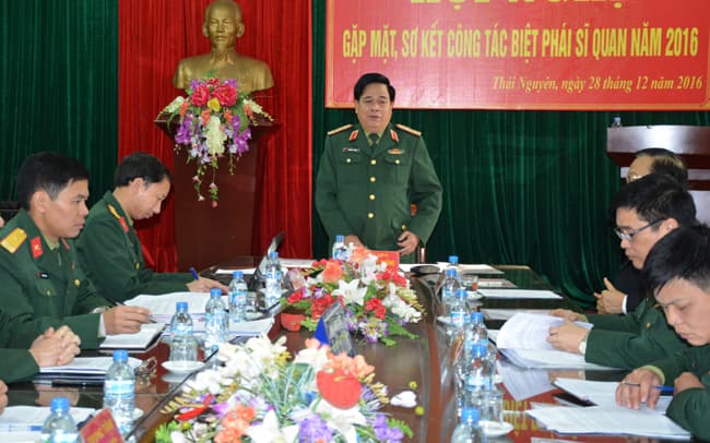 Tăng cường công tác phối hợp quản lý, sử dụng sĩ quan biệt phái