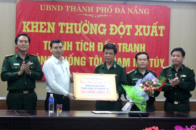 UBND TP Đà Nẵng khen thưởng đột xuất BĐBP Đà Nẵng