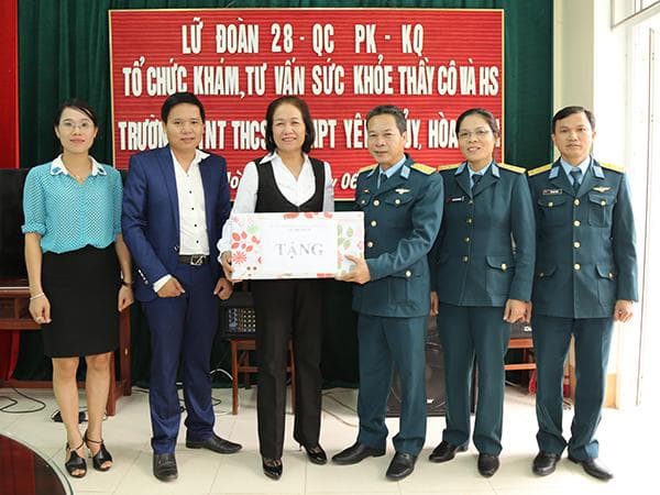 Nghĩa tình của Bộ đội Công binh 28