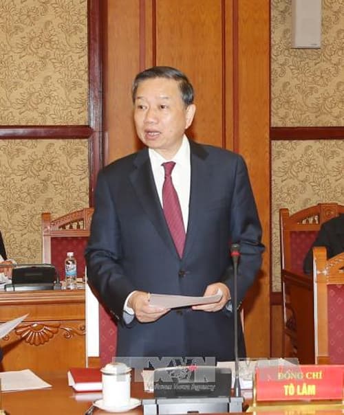 Bộ trưởng Bộ Công an Tô Lâm gặp Bộ trưởng An ninh Quốc gia Trung Quốc