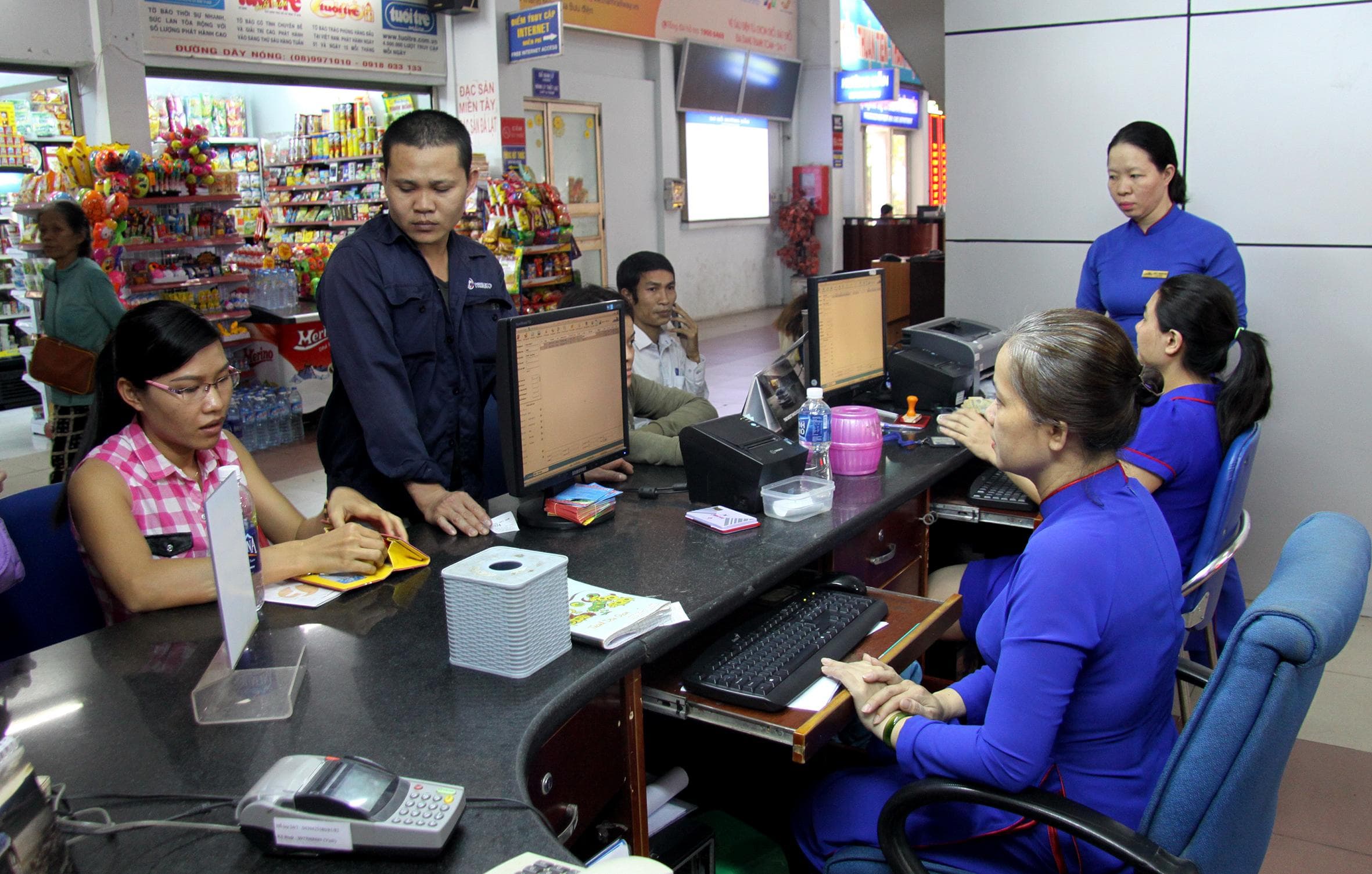 Ga Sài Gòn nỗ lực ngăn chặn nạn vé tàu Tết giả