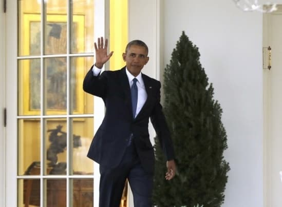Tổng thống Barack Obama rời Phòng Bầu dục lần cuối