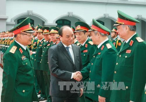 Thủ tướng Nguyễn Xuân Phúc thăm, làm việc tại Tổng cục Tình báo Quốc phòng