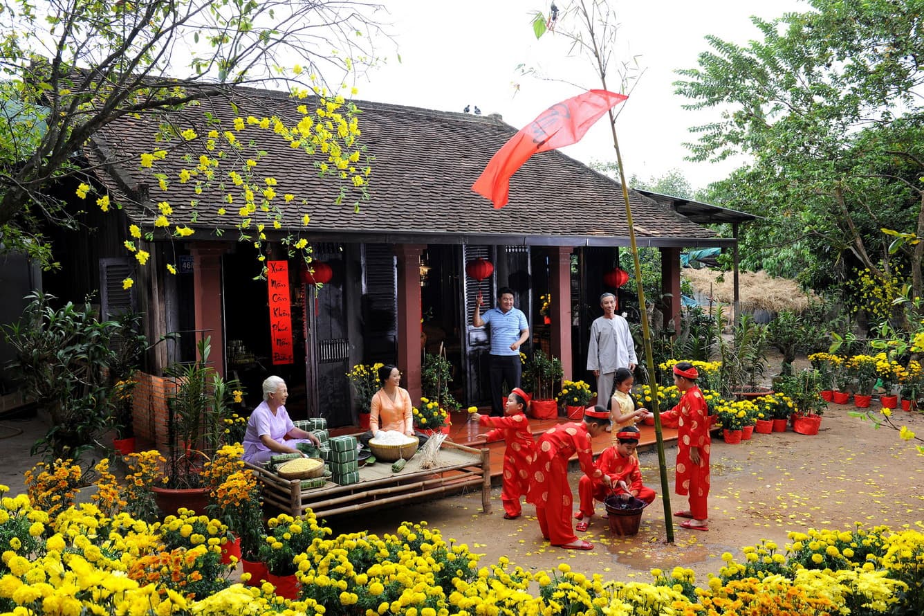 Xuân đang tự sáng