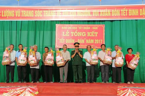 Hiệu quả từ mô hình Tết quân – dân