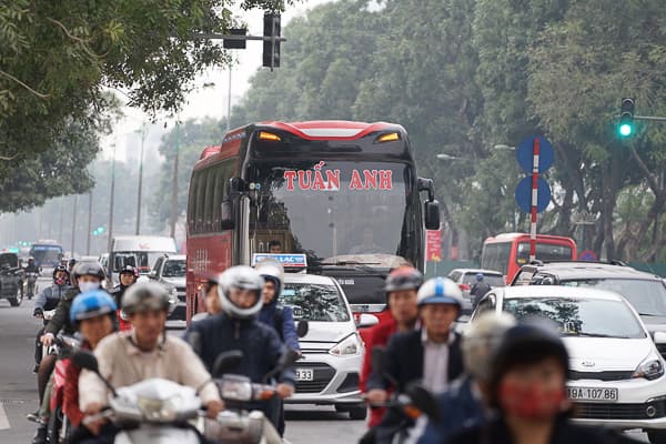Hà Nội: Giao thông trật tự trong ngày cuối cùng nghỉ Tết